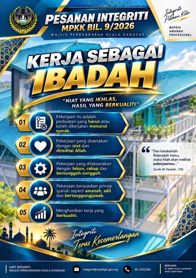 PESANAN INTEGRITI BIL 9